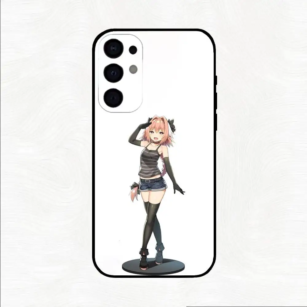 F-Fate Apocrypha Astolfo Phone Case For Samsung S25,S24,S21,S22,S23,S30,Ultra,S20,Plus,Soft Silicone Black Cover