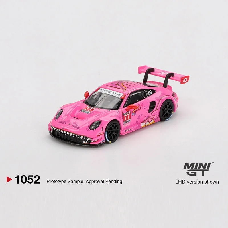 

MINI GT 1:64 Alloy Porsche 911 GT3 R Mini Car Model - Collection, Gift for Children, Adult Decoration, Boy's Gift