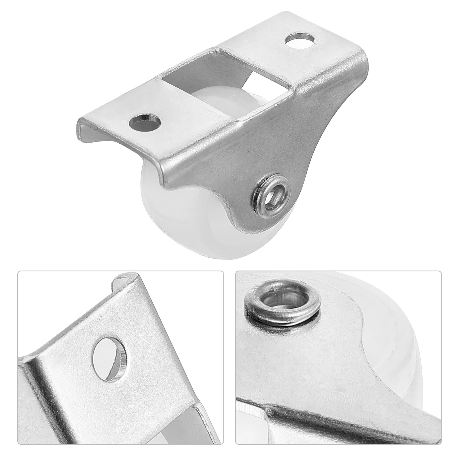 

16pcs Furniture Wheels 1 Inch Heavy Caster Pulley Duty Drawer Cabinet Caster Runner Storage Box Roller