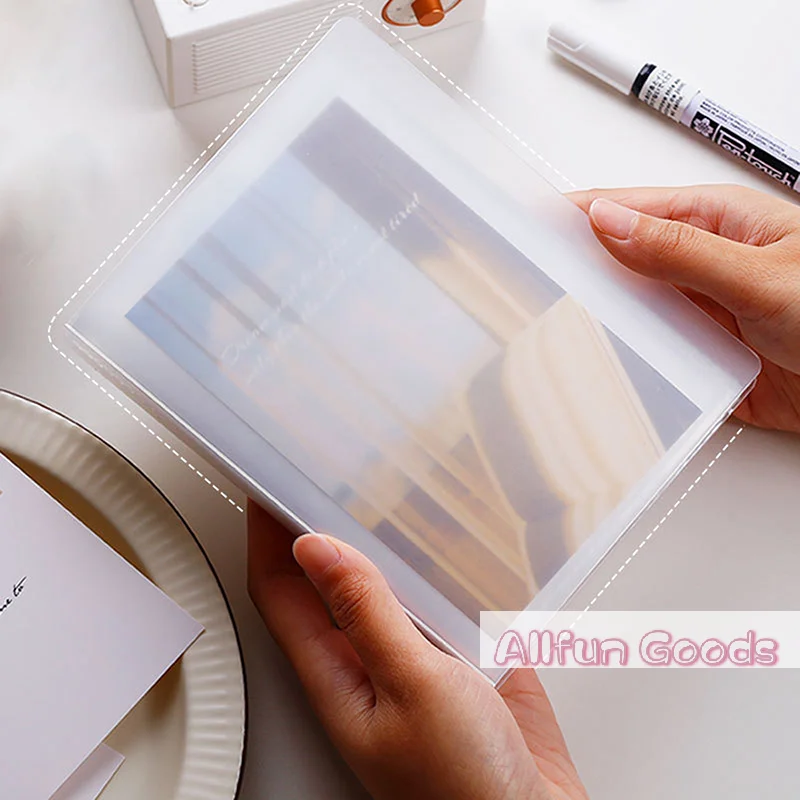 [TG835]40 Pages A6 Postcards Pocket Storage Book Transparent Home Picture Album