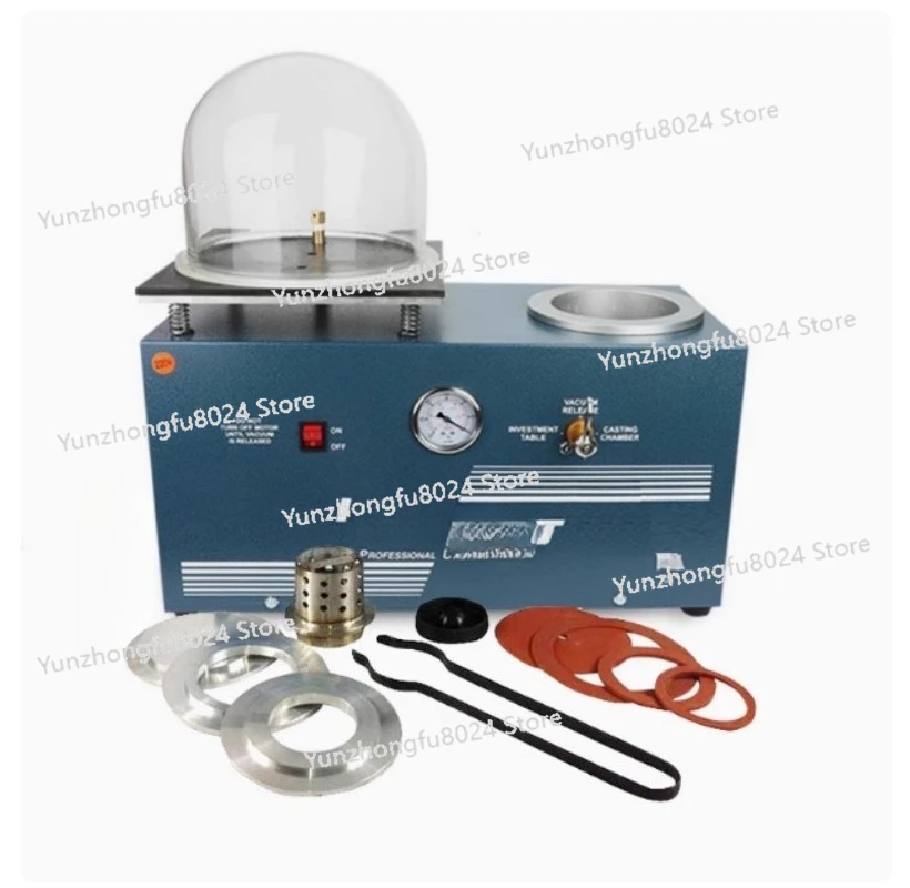 

2L Jewelry Vacuum Casting Machine KAYA Vacuum Investing & Casting Machine, Jewelry Lost Wax Cast Combination