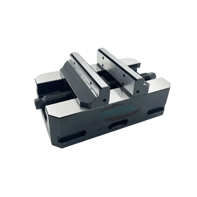 HE-R068125-250 HPEDM universal H125 250mm manual self centering vise for 3 axis 4  5  cnc milling machine