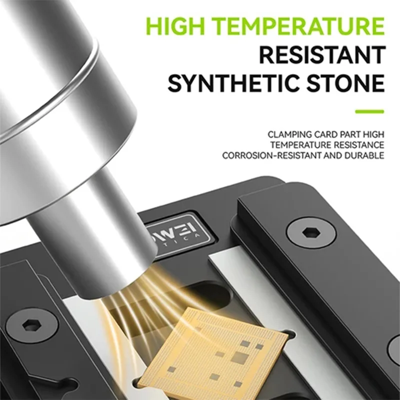 LUOWEI LW-313 High Temperature Resistance Chip Repair Fixture for Cellphone Motherboard CPU Hard Disk Maintenance Clamping Tool