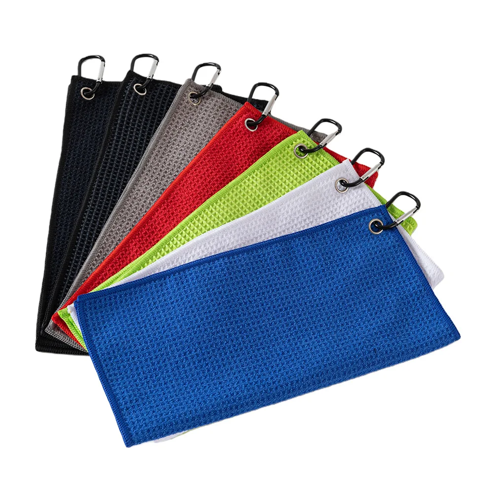 40x40 cm golf towel outdoor sports towel cooling towel hand towels microfiber towels quick dry golf sports towels