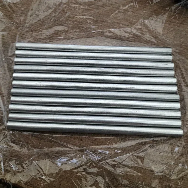 1pcs diameter 2mm to 100mm Zinc Rod High Purity Zn Ingot Round Bar Anode Electroplating customize cut lab diy metal material