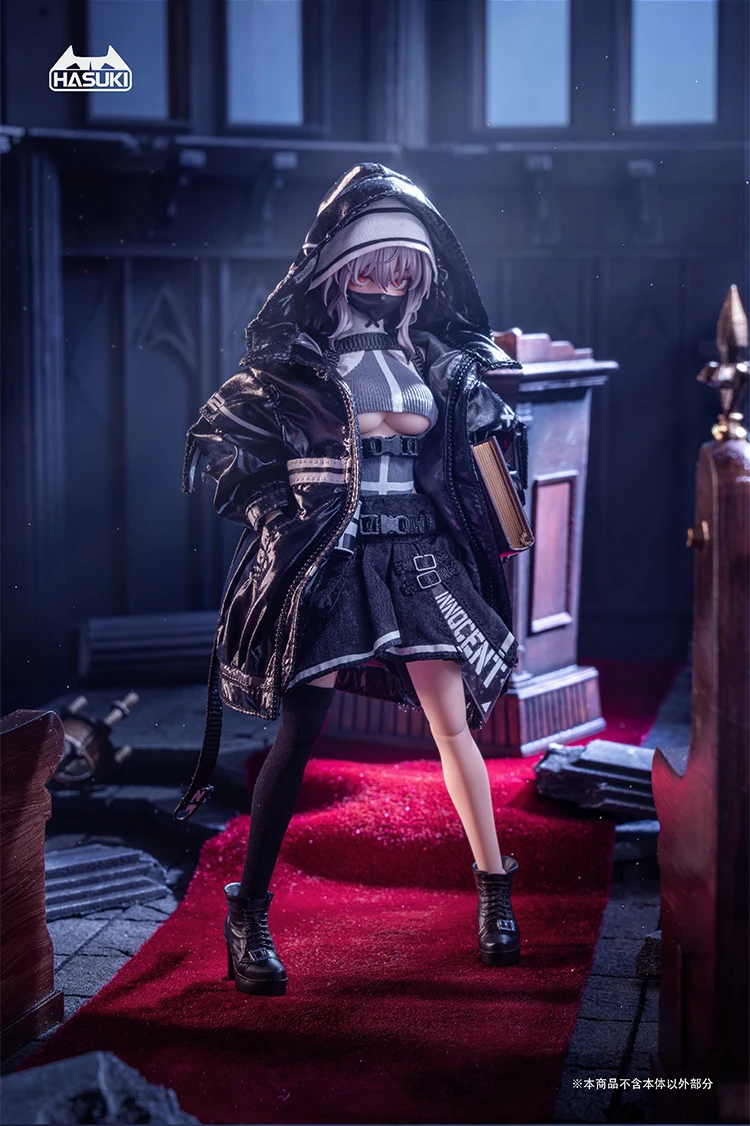 [Shipping Quickly] 1/12 Scale Male/Female HASUKI PA006 SA02 PA009 Full Set 6inch  Action Figure Model Toys Collectible view 5