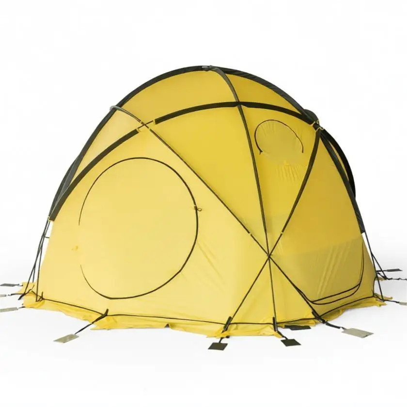 Hot-selling 6 Person Dome Tent Large Family Waterproof Windproof Spacious Outdoor Camping Tent