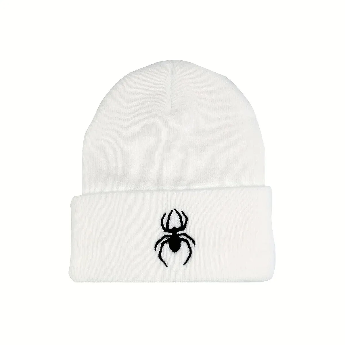 New Spider Hats Women Men Knitted Beanie Cap Skull Embroidered Cap Bonnet Skullies Cold Caps Boys Gifts Y2k Winter Warm