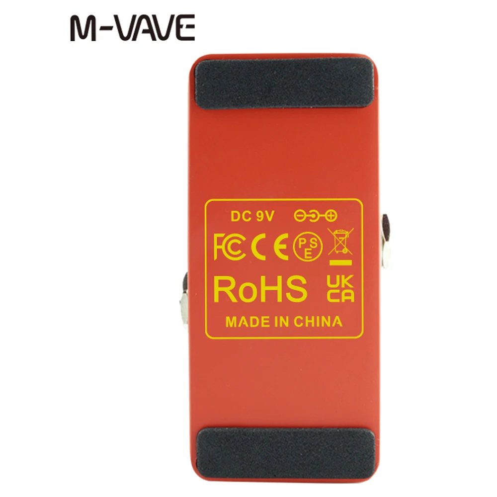 M-VAVE Overdrive TS Guitar Effect Pedal Guitar Single Block Effect Device True Bypass Guitar Pedal Guitar Parts Accessories