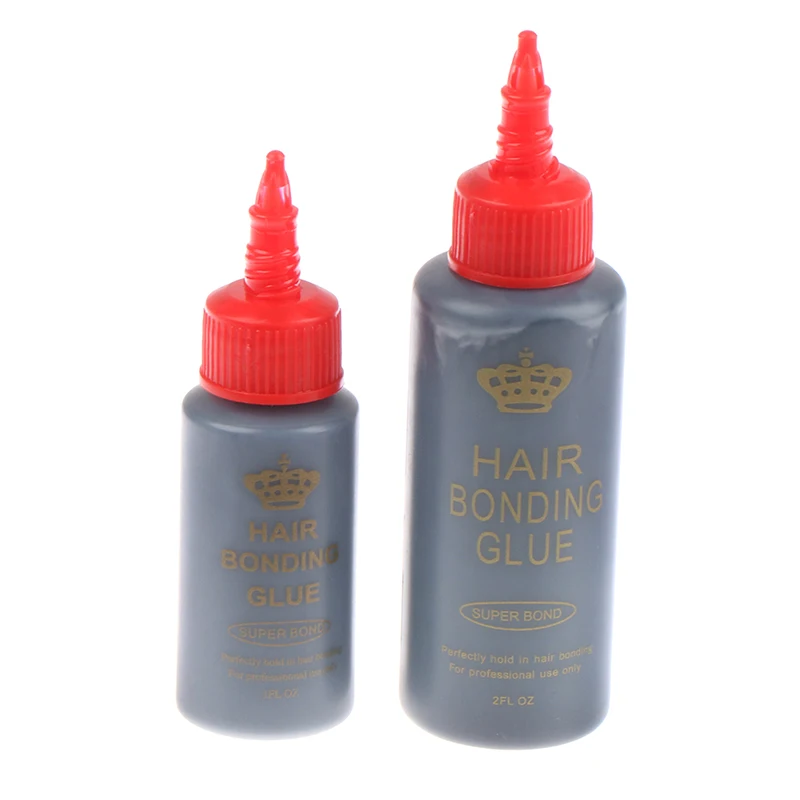 30/60ml Toupee Tool Liquid Adhesive False Eyelashes Wig Glue Easy Apply Salon Hair Extension Waterproof Professional Invisible