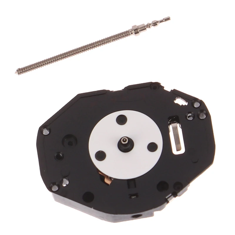 【Peace】1Pc PC21 Watch Movement With Rod For Miyota PC21 Quartz Watch Accessories Without Electronic 3 Pins Watch Movement