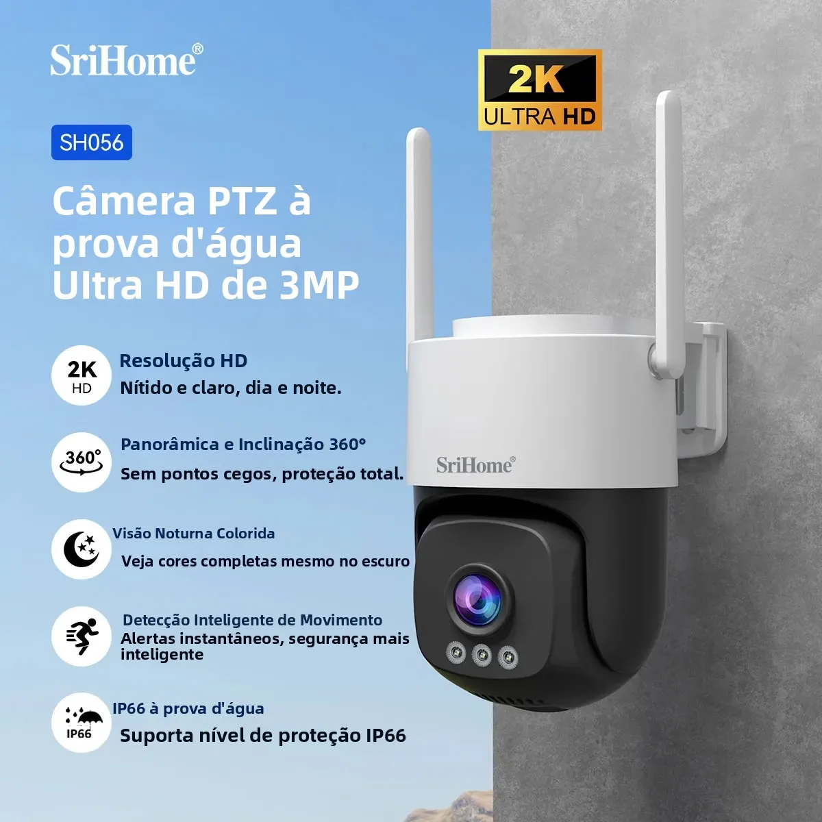 srihome-sh056-3mp-ptz-wifi-ip-camera-360°-5g-wifi-two-way-audio-auto-tracking-security-outdoor-cctv-vedio-surveillance-camera