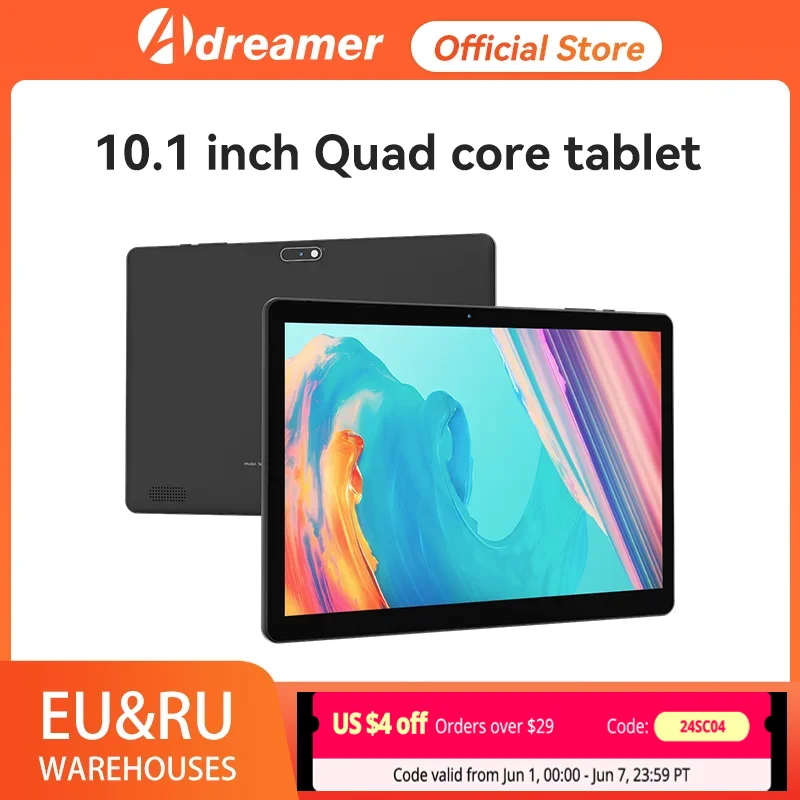 

Планшет Adreamer LeoPad10X Tab, 10,1 дюйма, UNISOC SC7731, 4 ядра, 2 + 32 ГБ, 1280x80 0 IPS, Android 11, Bluetooth, Wi-Fi