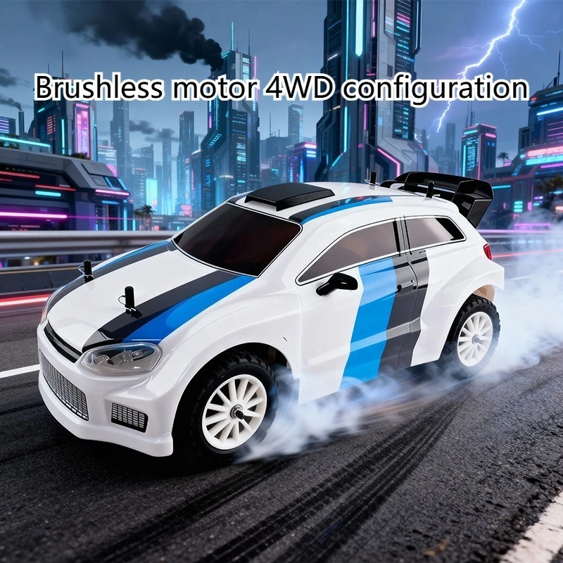 

1/10 RC внедорожник с дистанционным управлением, полноприводный бесщеточный двигатель, высокоскоростной автомобиль для пустыни, электрический автомобиль с дистанционным управлением, игрушечный автомобиль