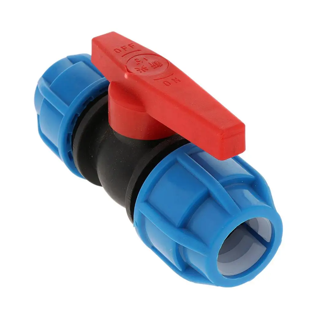 Plastic Quick Connect Straight Stop Valve - DN15 DN20 DN25 DN32