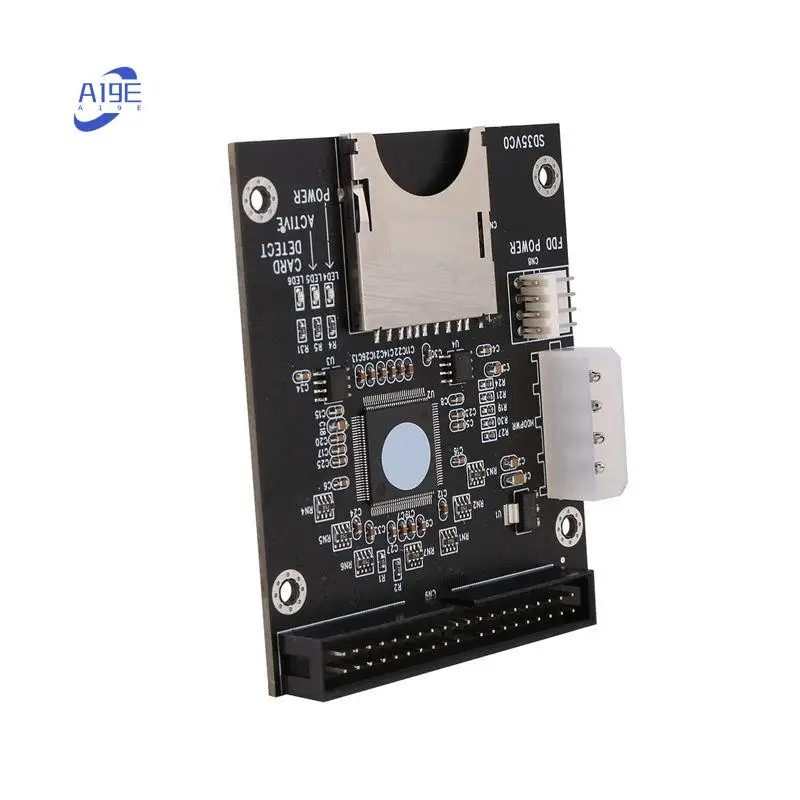 

A19E-1 PCS SSD Встроенная карта адаптера памяти SD к 3,5-дюймовому IDE 40-контактному адаптеру IDE SD-карты