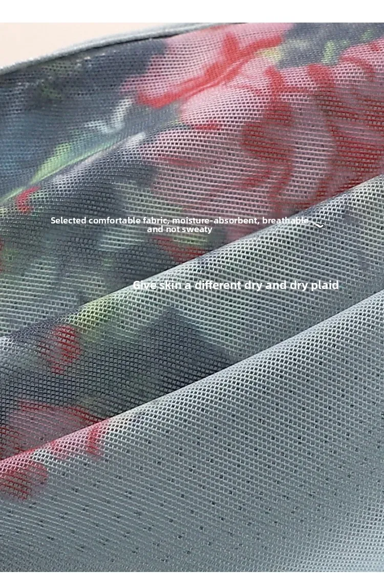 Sujetador de talla grande con copas fijas, inalámbrico, transpirable, fino, estilo chaleco de una pieza para personas de mediana edad y mayores.