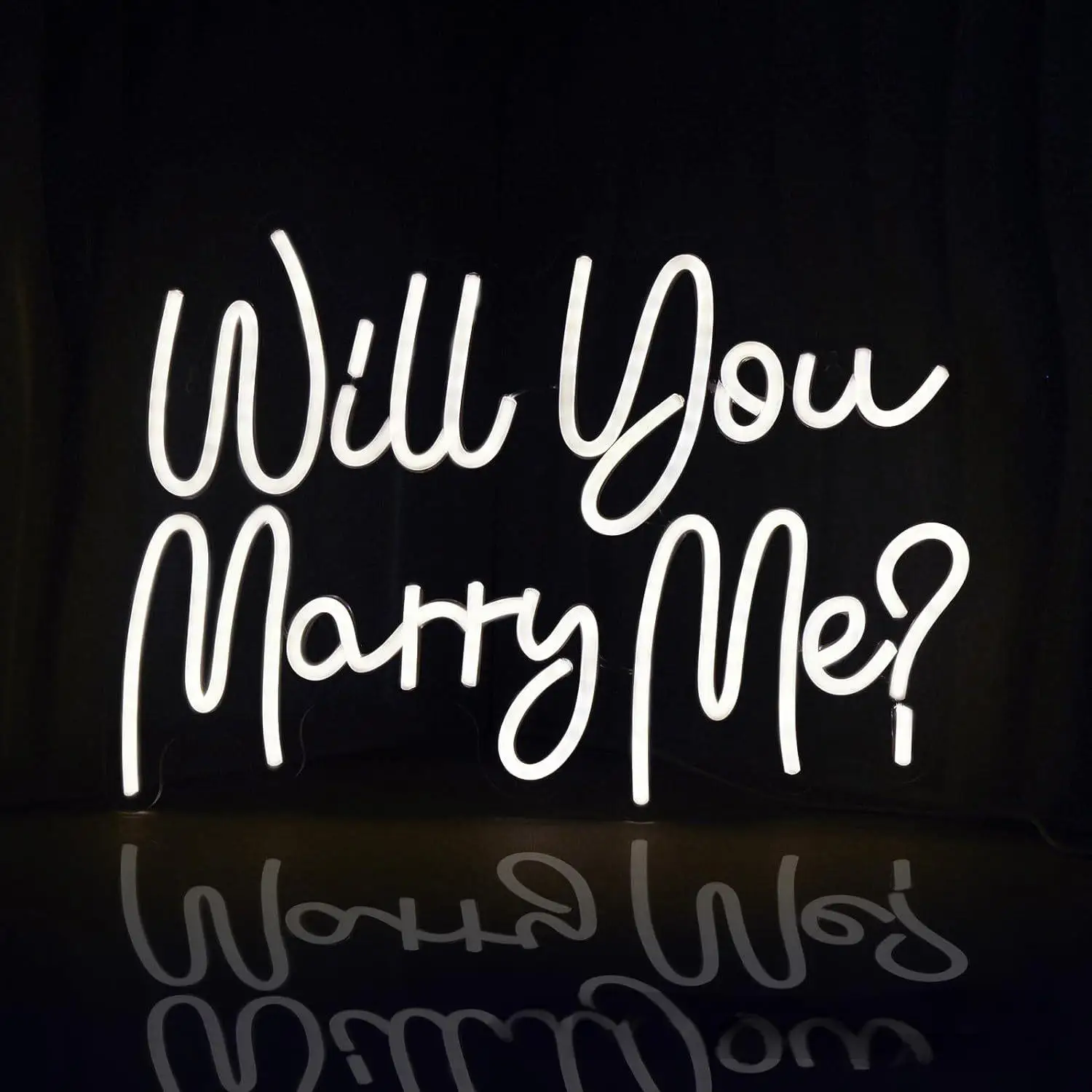 

Will You Marry Me LED Neon Sign - Wedding Proposal Decor, Romantic Wall Art for Home Room, Wedding Party Decoration