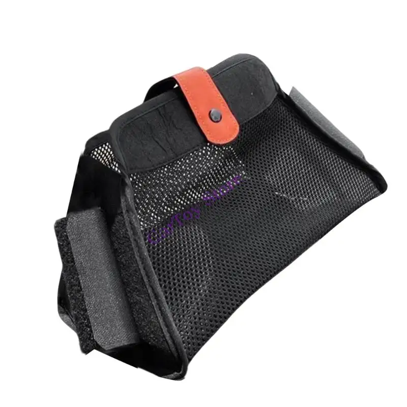 Cestino portaoggetti pieghevole per passeggini Borsa portaoggetti in tessuto Oxford resistente agli strappi per genitori sotto