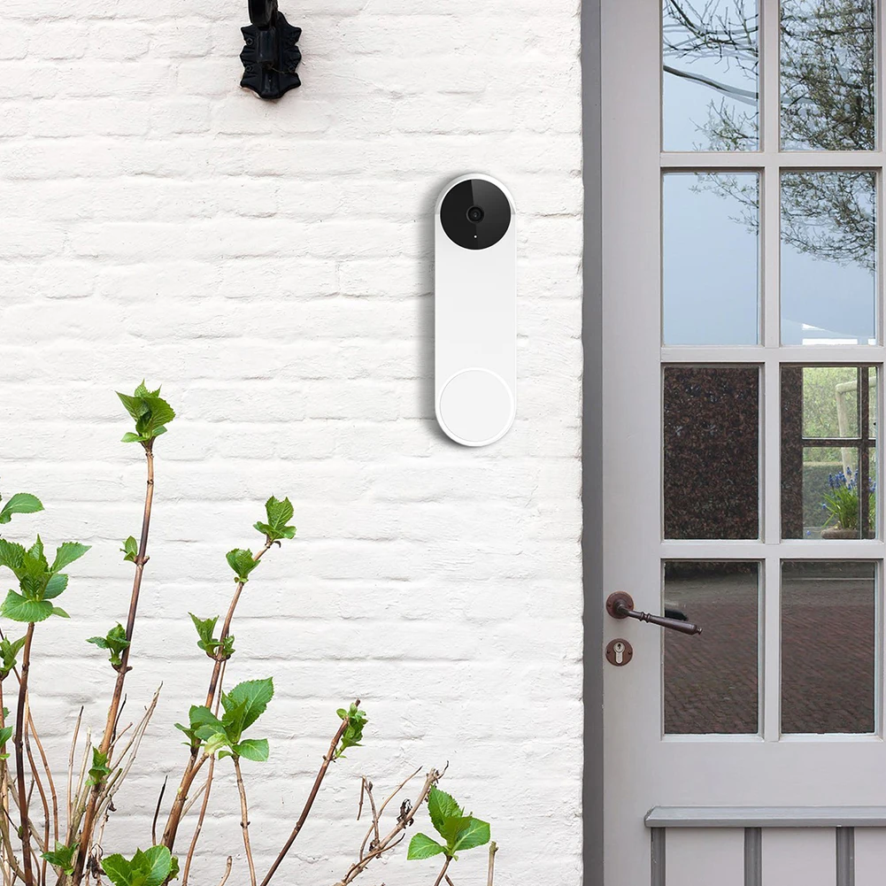 Silicone Full Protection Drop-proof Waterproof Protective Cover Accessories Anti Sunlight for Google Nest Doorbell Wired 2nd Gen