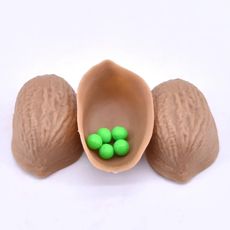 Professional 3 Shell Game Set - Classic Close-up Magic Trick for Cups & Balls Illusions Easy To Do Magic Beginner Magician Funny