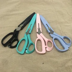 1 Pcs (around 23cm)HIGH Quality DIY Fabric Scissors Stainless Steel Scissors 4 colors Choose