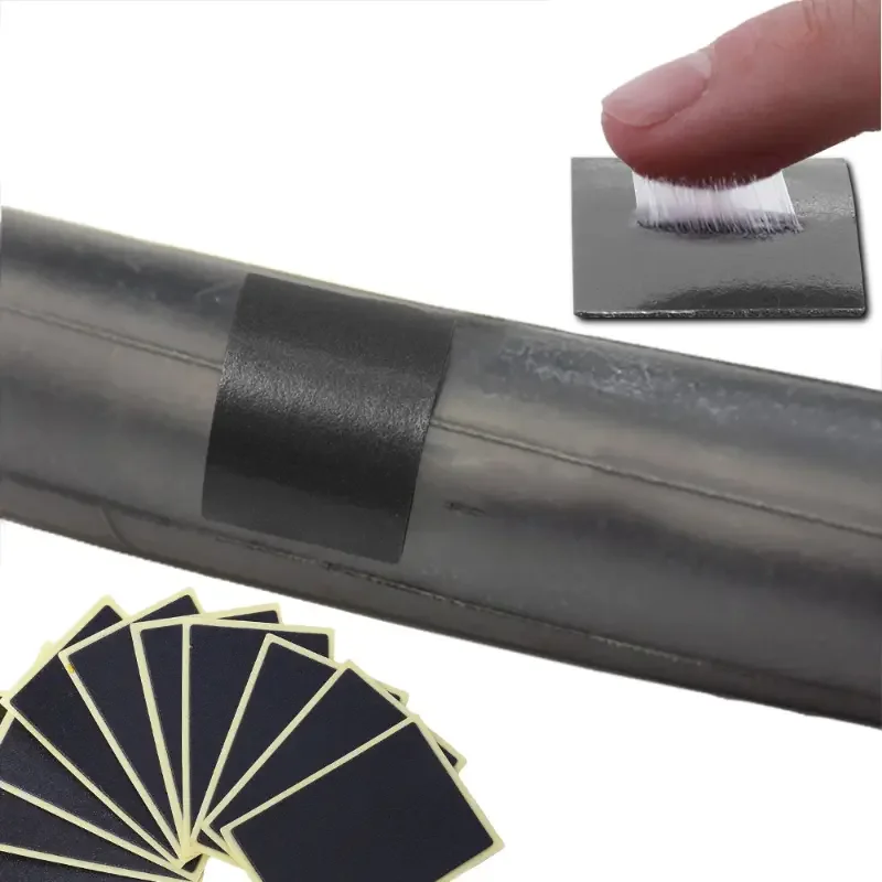 Self-Adhesive Tire Repair Patches No Glue Required for Bicycle and Motorcycle Tubes Quick Puncture Fix Cycling Emergency Kit