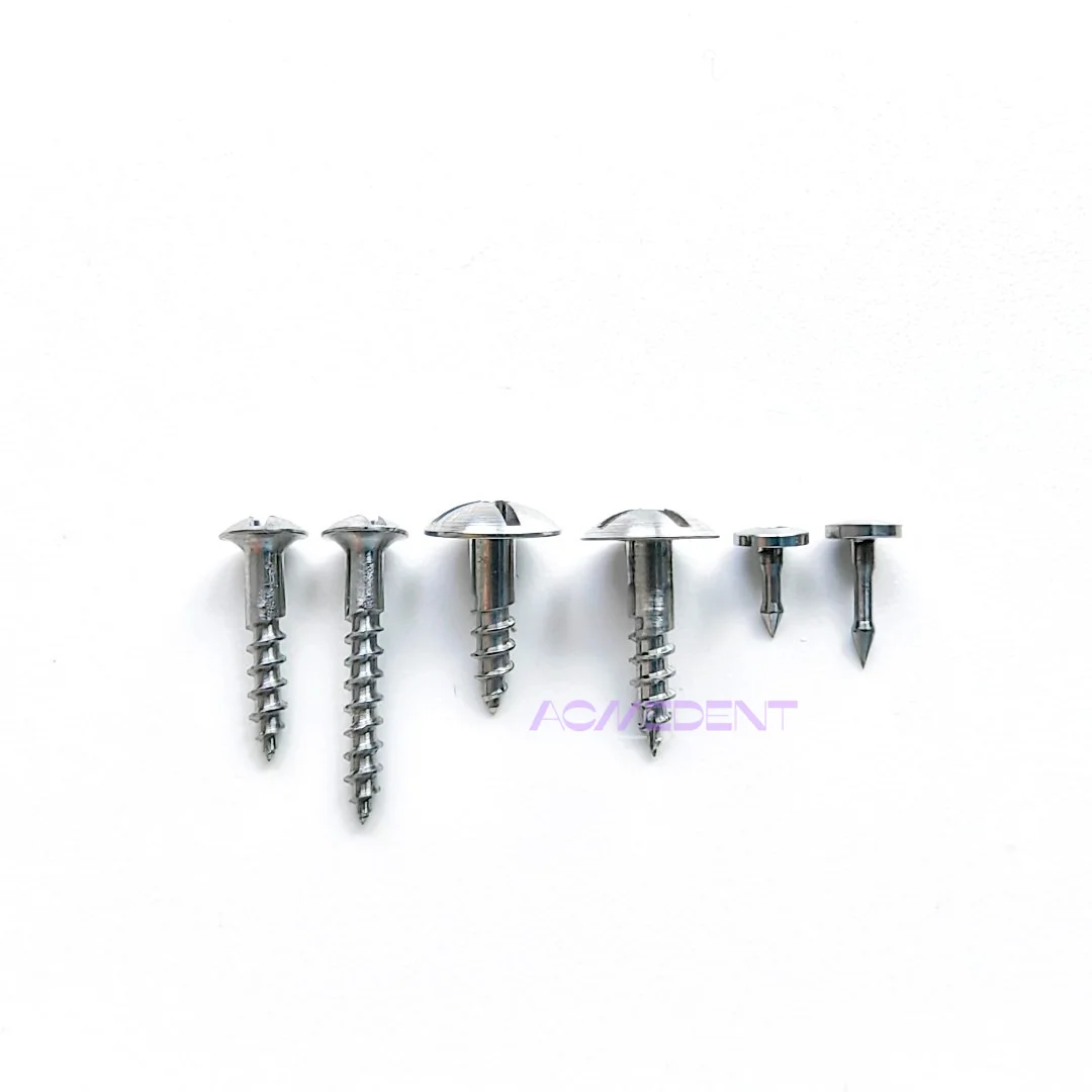 

10 Pieces Dental GBR Bone Tack Pins Membrane Tacks Guided Bone Tent Screw Tenting Screws