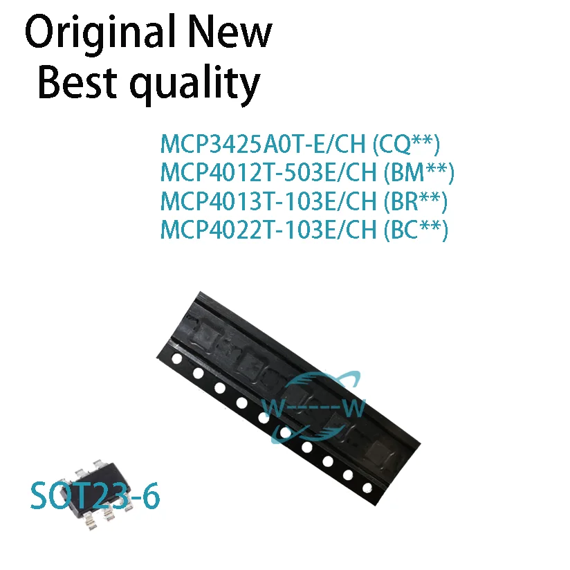 5Pcs Mcp3425A0T-E/C…
