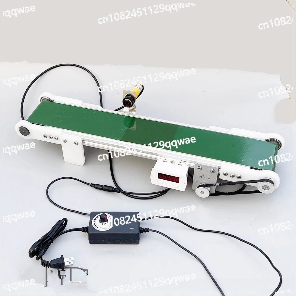 

Настольный конвейер 35/50/70/100 см с автоматическим счетчиком, для самостоятельной сборки, малая производственная линия, фрикционное экспериментальное устройство