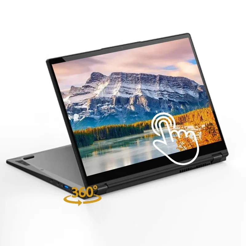 

2 In 1 Laptop 14.1" I5 1235U 16GB 512GB SSD Portable Laptop Business Touch Screen Laptop Supports 360 Flip