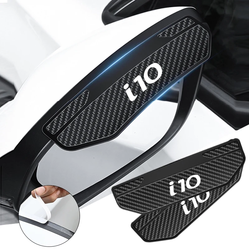 

2pcs Car Rearview Mirror Stickers For Hyundai I20 I10 IONIQ I40 CRETA EQUUS IX25 IX55 EON Auto Exterior Accessories Vinyl Decals