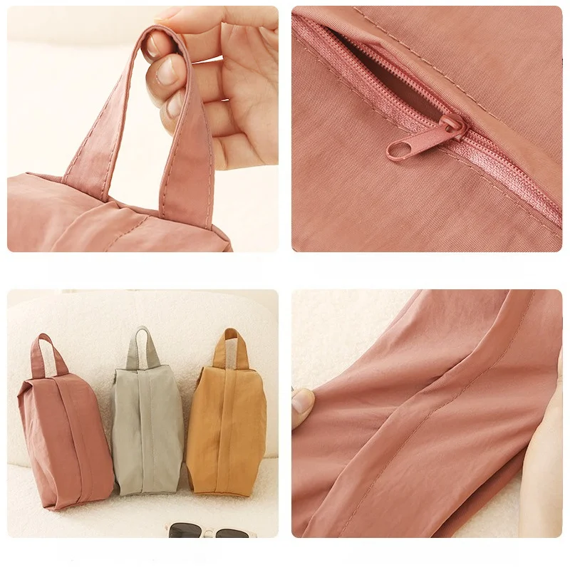 3 قطع من حقائب اليد المحمولة لتخزين الملابس الداخلية للسفر، وأكياس تخزين جوارب الملابس الداخلية، وأكياس تخزين وتغليف الملابس، ومحمول الملابس