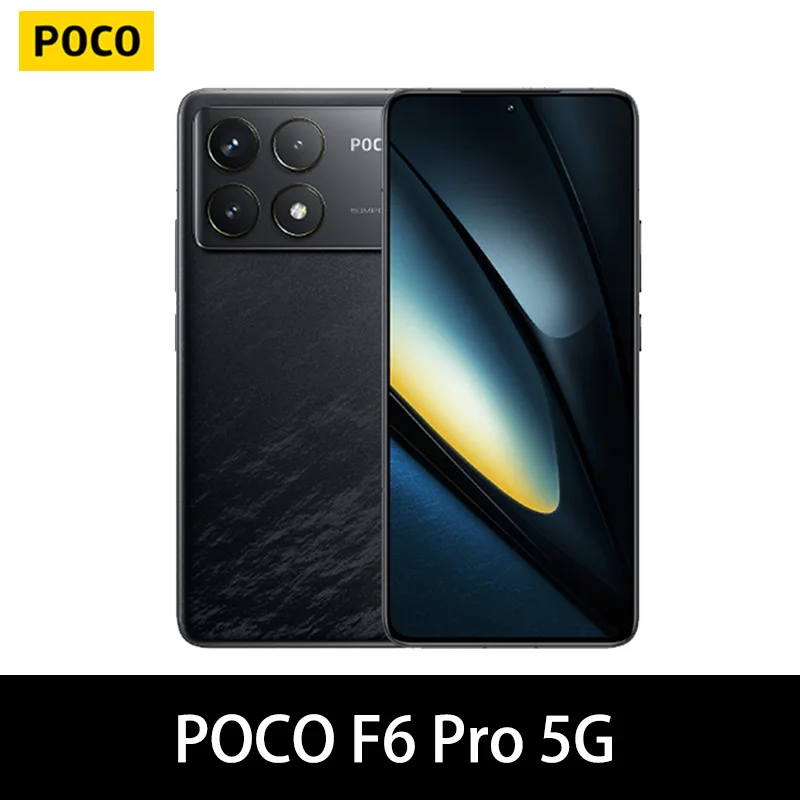 POCO F6 Pro 5G,NFC,Snapdragon® 8 Gen 2 ,120W HyperCharge,50 MP Triple Camera with OIS,120 W Charge,EU Version