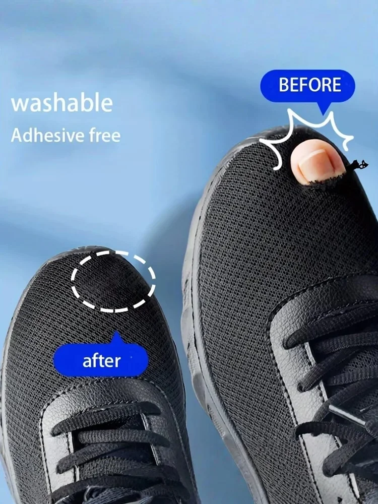 4/6 Stück Sport-Schuhreparatur-Patches, Verschleißfeste Schuh-Patches, Einlegesohlen-Reparatur-Patches, Selbstklebende Patches für Innenbereich von High Heels