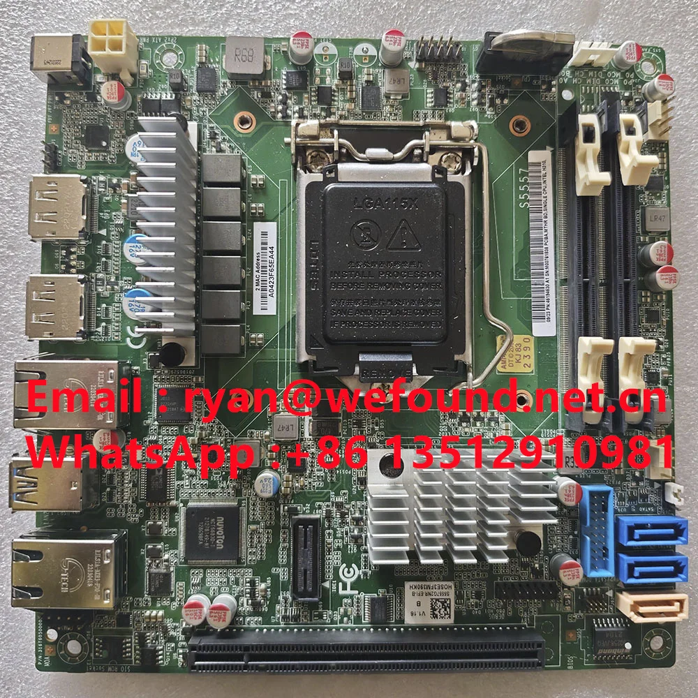 

S5557 H310 chipset Unbuffered DDR4 SO-DIMM 2666/2400 up to 32GB S5557G2NR-EFI-B industrial control motherboard