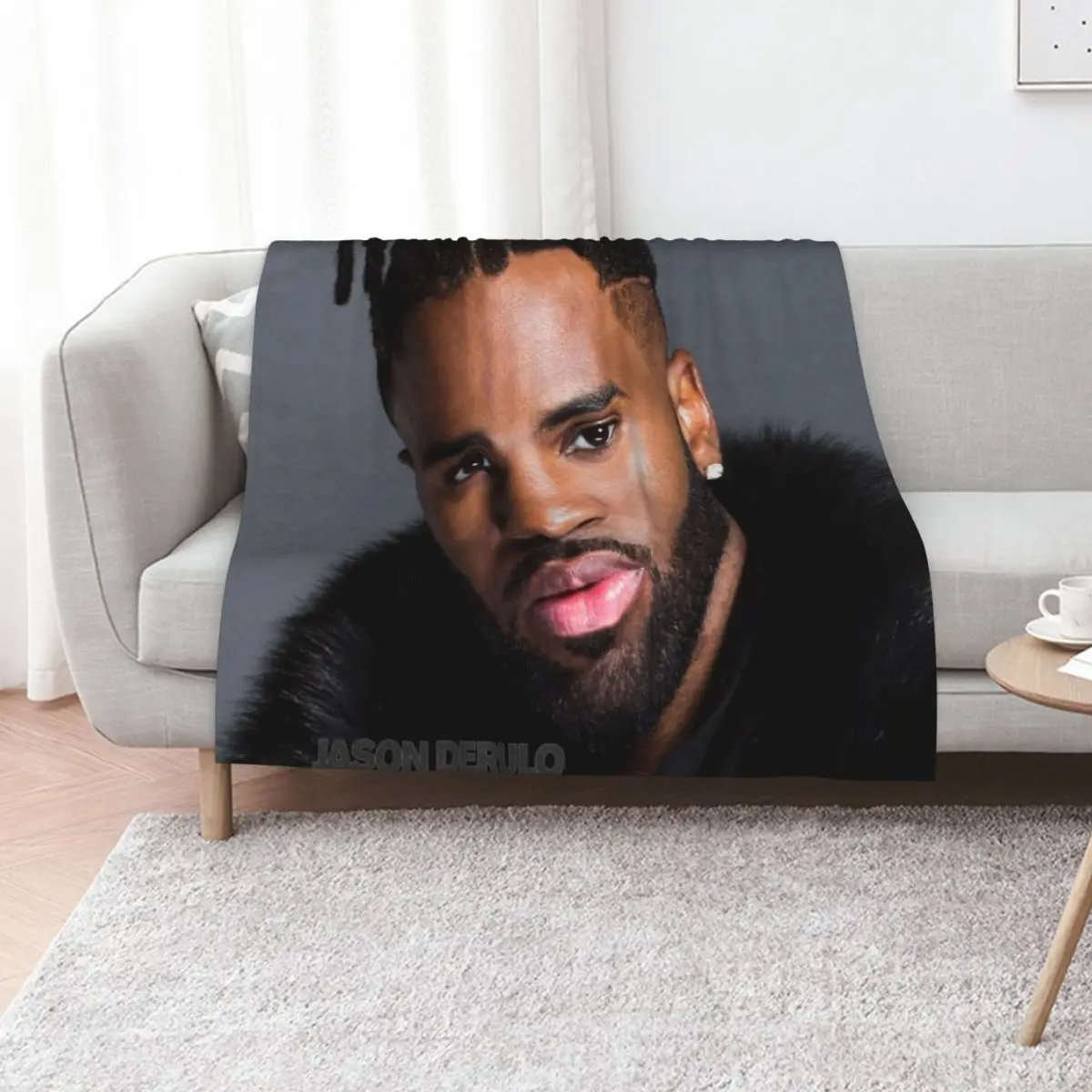 

Sepento Two 2 Derulo American World Tour 2021 Throw Blanket Designers Plaid on the sofa sofa bed Bed Blankets