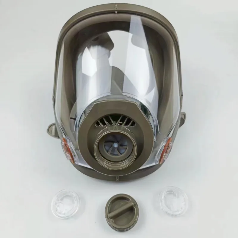 

6800 Respiratory Protection Face Mask Spray Polishing Spray Powder Dust Removal Comprehensive Protective Cover