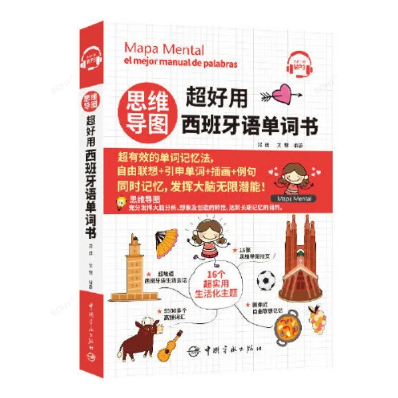 

Mind Map Excellent Spanish Word Book Super Effective Word Memorization Method Language Books