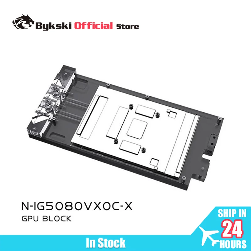 Bykski GPU Block Use for Colorful GeForce IGame RTX 5080 Vulcan OC 16GB Graphics Card Water Cooling Radiator N-IG5080VXOC-X