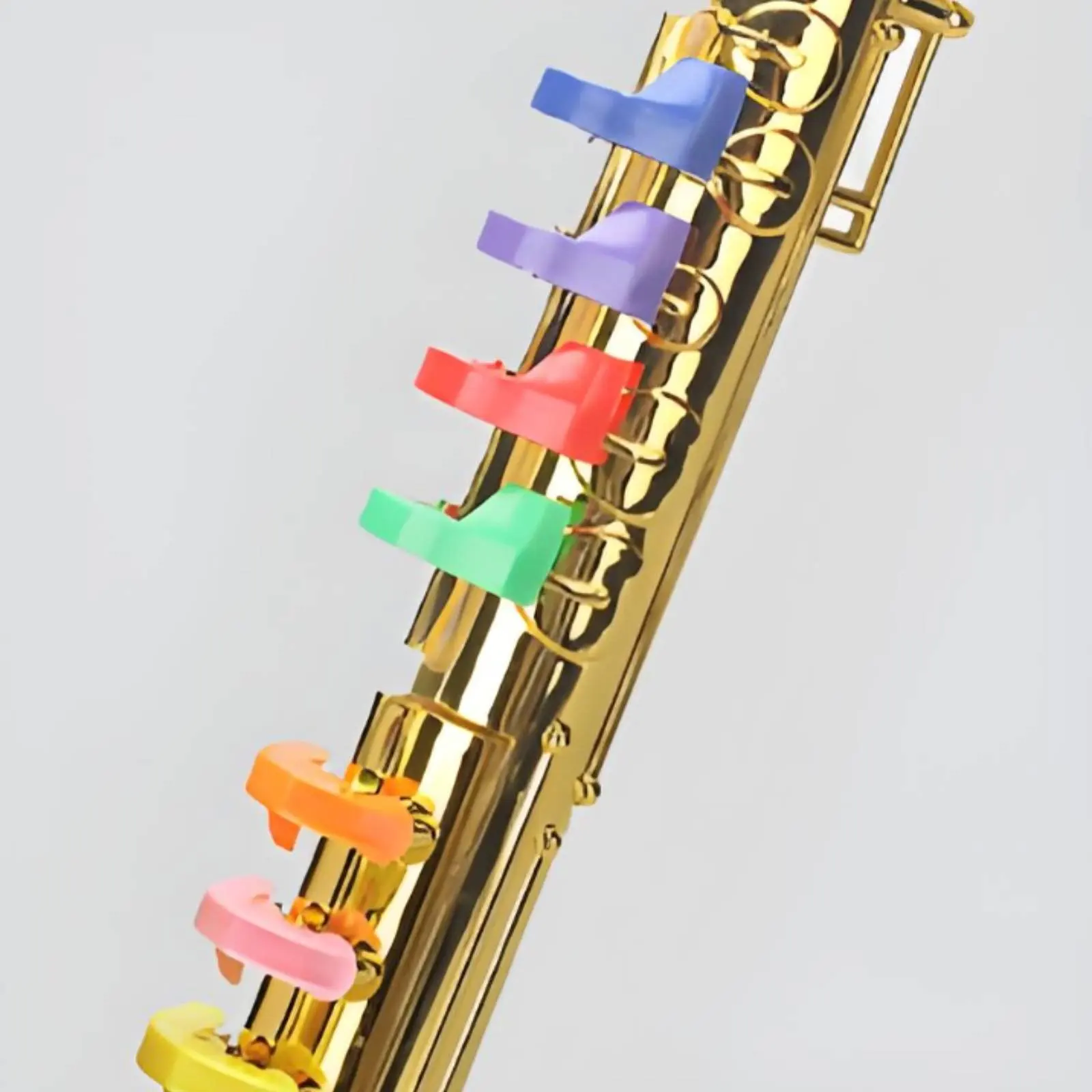 Toy Saxophone Simple to Operate Kids' Play Saxophone Kids Musical Instrument Set Improves Fine Movement Skills Toy Trumpet