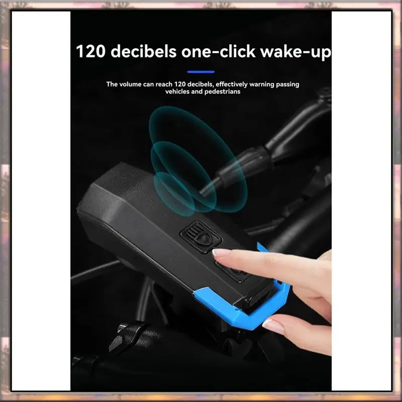 BAAZ أضواء الدراجة الساخنة USB شحن القرن أضواء ليلة ركوب الإضاءة دراجة هوائية جبلية المصابيح الأمامية معدات ركوب الدراجات