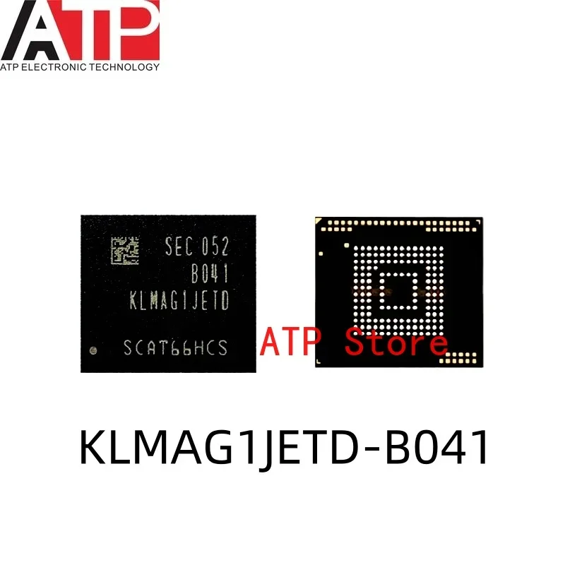 10PCS 100% New Imported Original KLMAG1JETD-B041 KLMAG1JETD BGA-153 EMMC Memory Chip IC