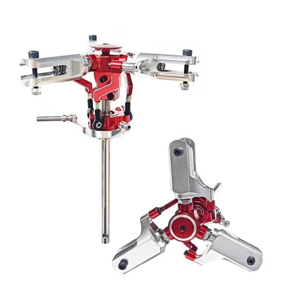 6*121mm Shaft  3/ 4-Blades Metal Main Rotor Head For Align Trex 470 L/ ALZRC X360 GAUI X3 Helicopter