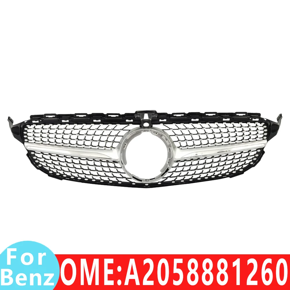 

Suitable for Mercedes Benz front bumper Grille mesh Middle grid base W205 C180 C200 C250 C300 C350 C400 C160 C43 C63 A2058881260