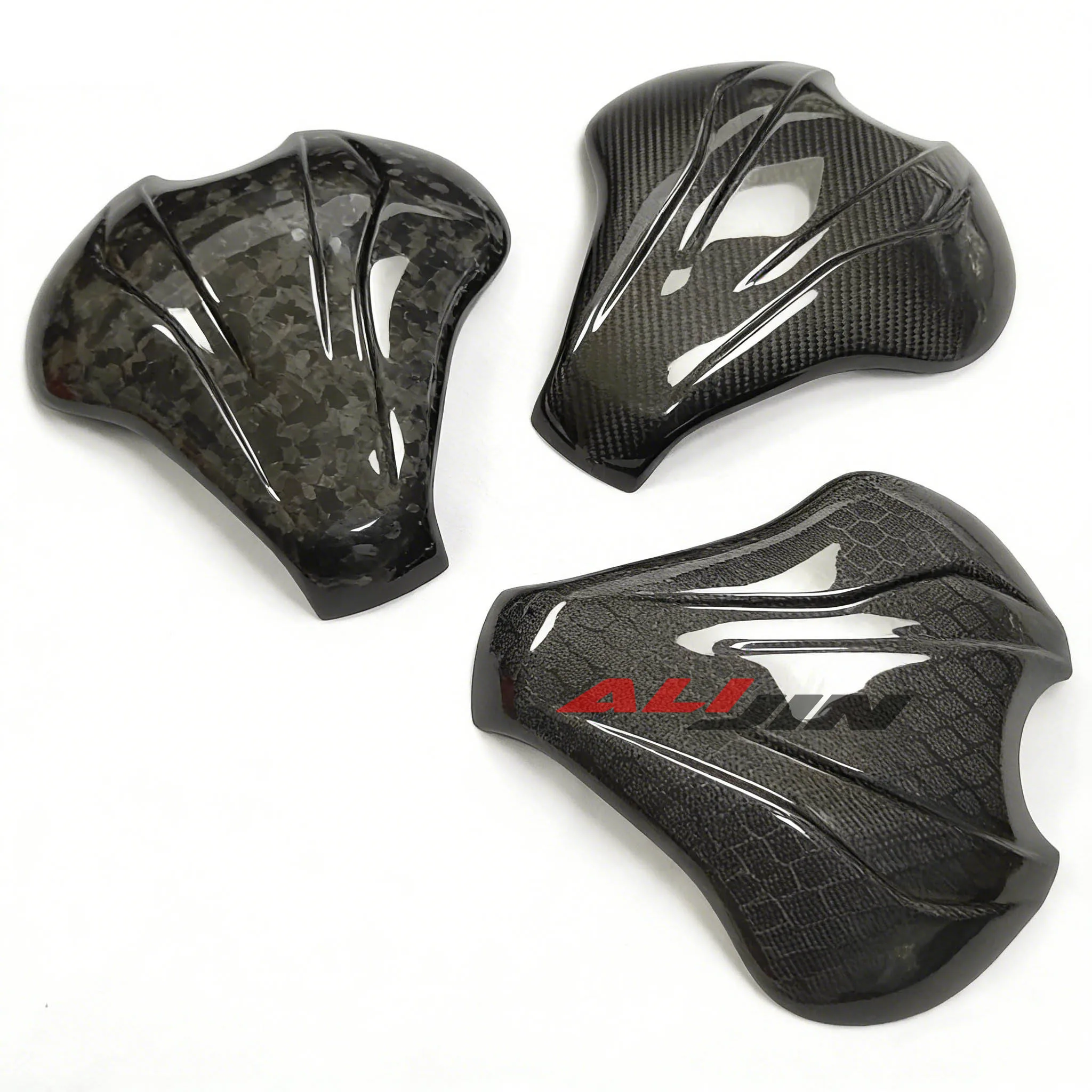 

Накладка на бак из настоящего сухого карбона для мотоцикла HONDA CBR500R 2019-2026, защита топливного бака, кованый карбон