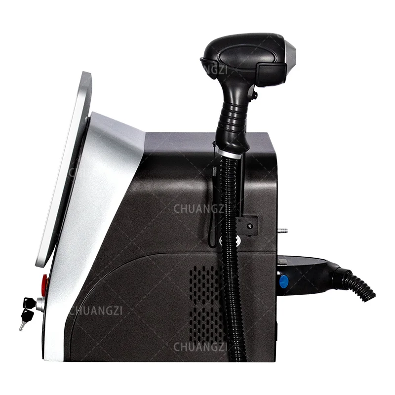 Diode 3-wavelength ice point painless hair removal machine 755 808 1064nm 3000W