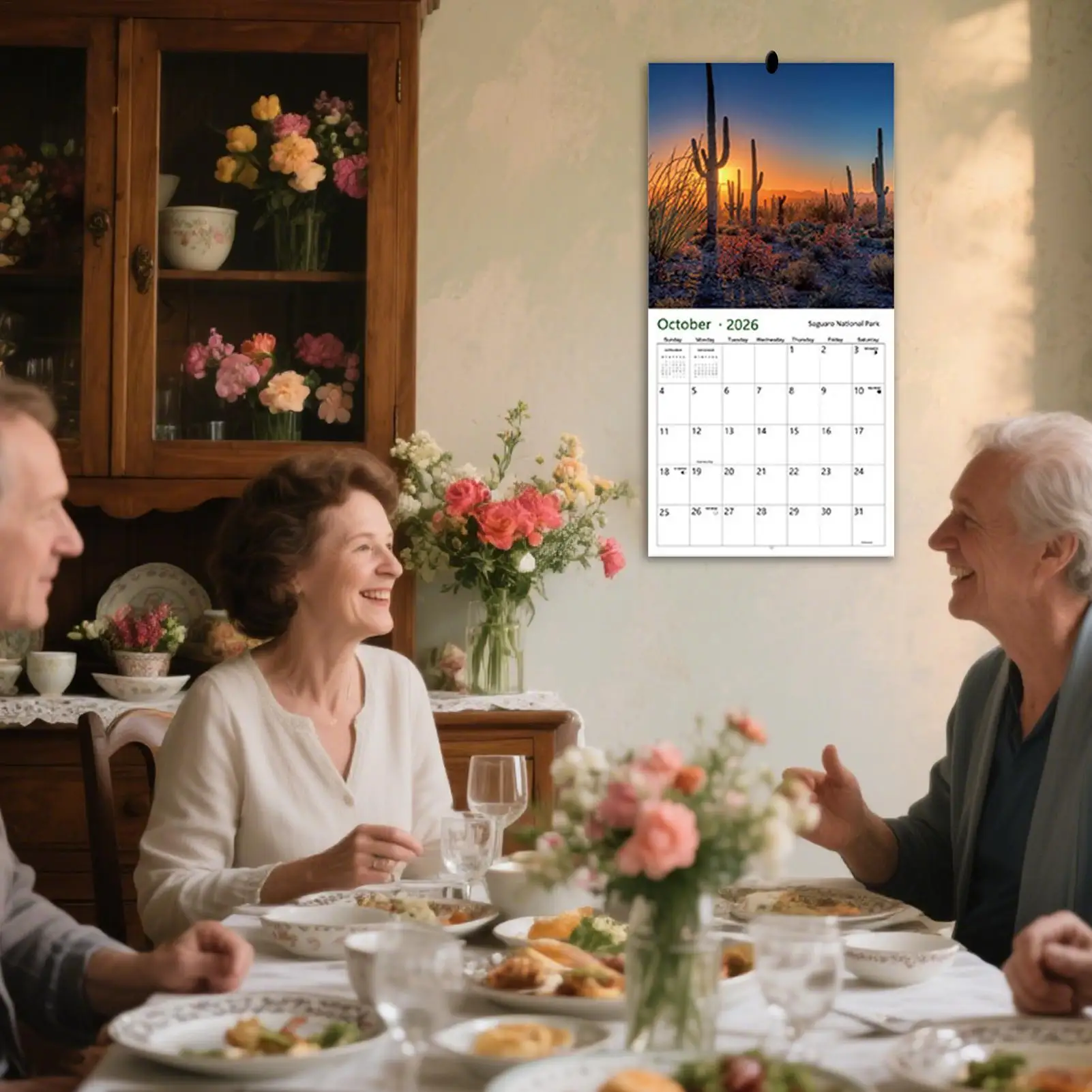 

2026 Wall Calendar Large Calendar 2026 National Parks Wall Planner Yearly Planner With Ruled Blocks Jan-Dec Thick Paper Home