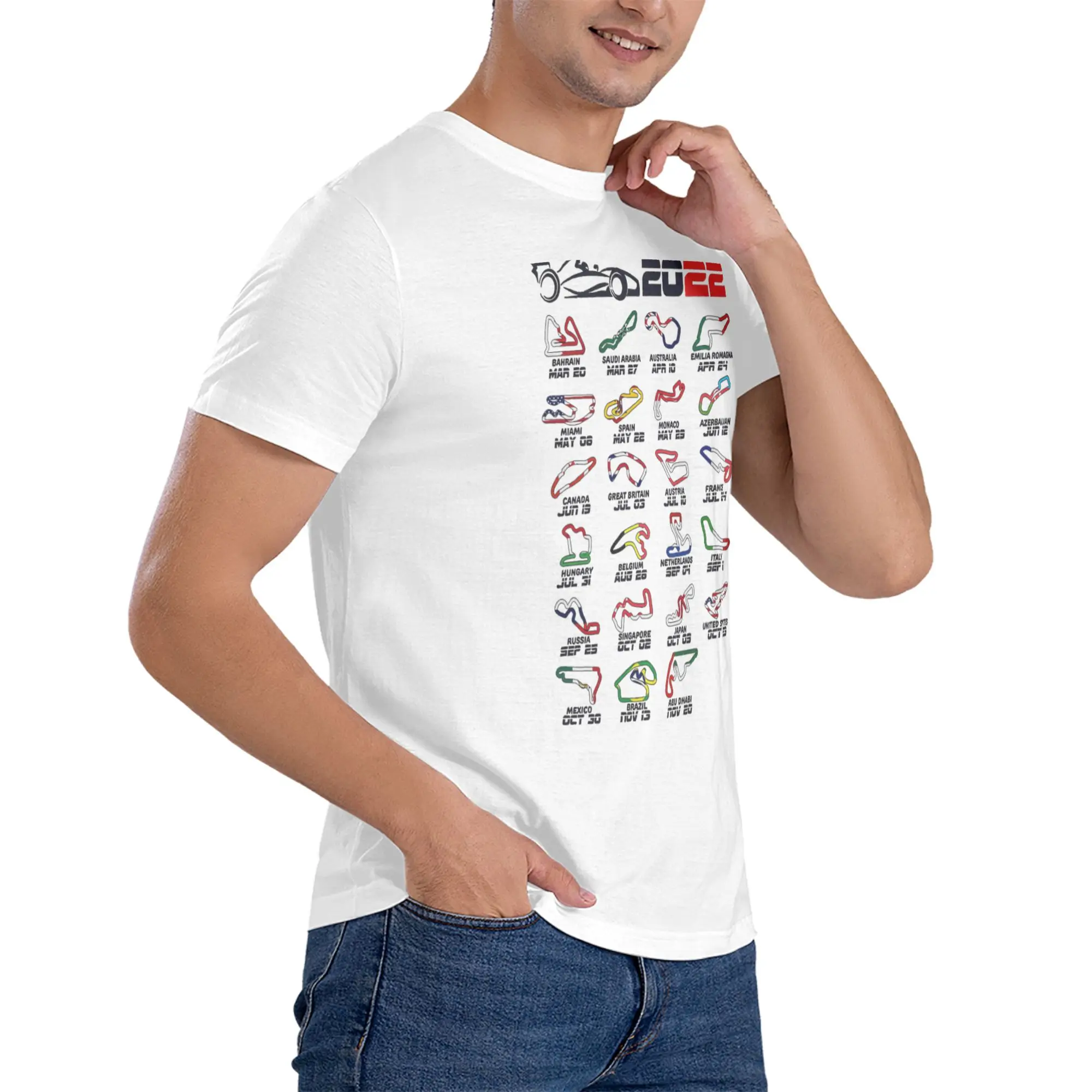 Factory Direct Lando Norris Mclaren Team Logo  Retro Hong Kong Style T-shirt  Fresh Girlish Feeling  Fade-Resistant T-shirt - view 5
