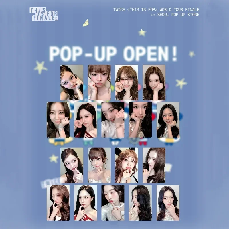 TWICES Peripheral Photocard Special Benefit Photo Card Collectible Mini Character Card Idol Trading Card Fan Souvenir Gift view 2